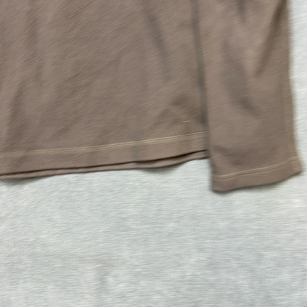 The North Face Fleece Sweater Mens Large Long Sleeve Winter Quarter Zip Pullover